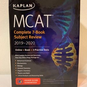 Kaplan MCAT Complete Book Set 2019-2020 NEW